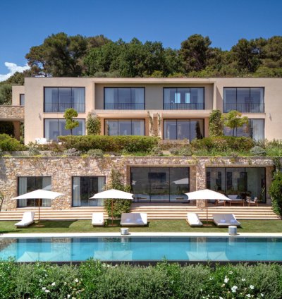 Contemporary Villa Panoramic View sea and mountain, near old village, 7 bedrooms in Mougins
